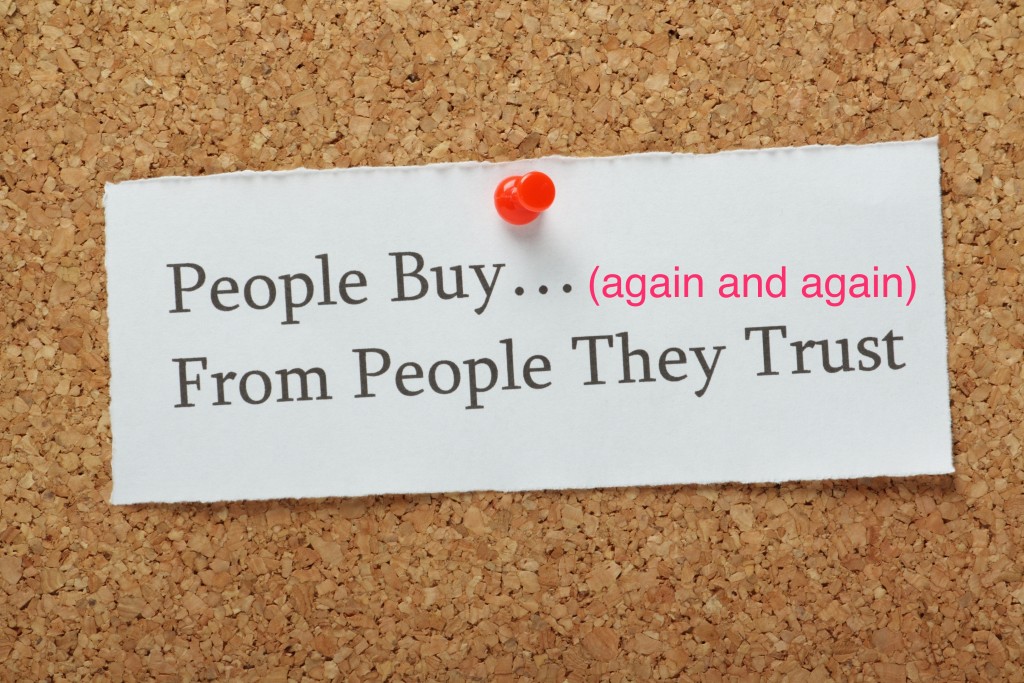 مردم با اعتماد خرید می کنند